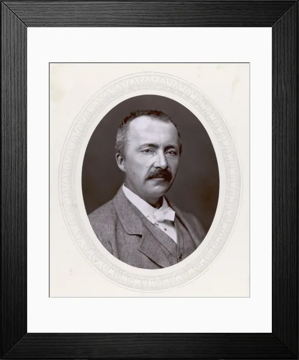 Framed Print : Heinrich Schliemann Framed Print : Heinrich Schliemann