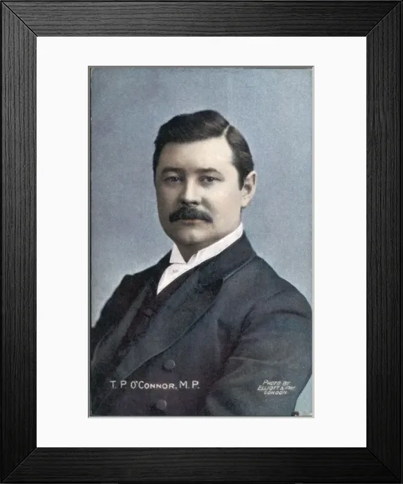 Framed Print : T. P. O CONNOR / 1848-1929 Framed Print : T. P. O CONNOR / 1848-1929