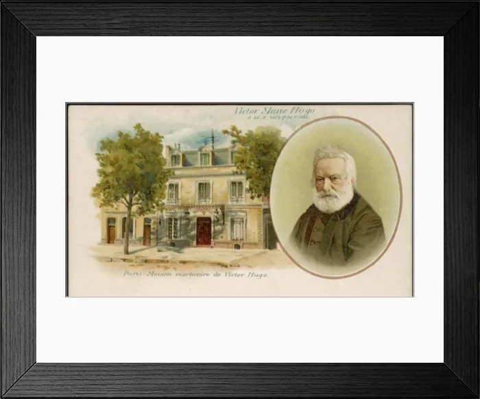 Framed Print : Victor Hugo Framed Print : Victor Hugo