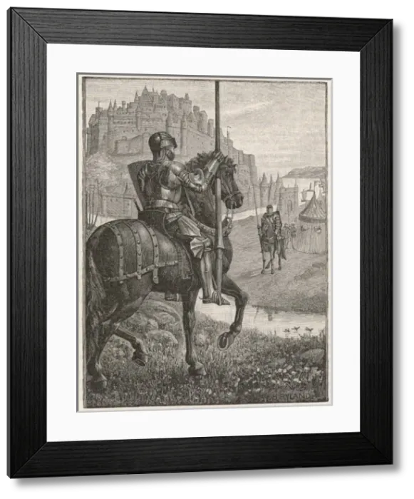 Framed Print : Gareth&red Knight / Ryland Framed Print : Gareth&red Knight / Ryland