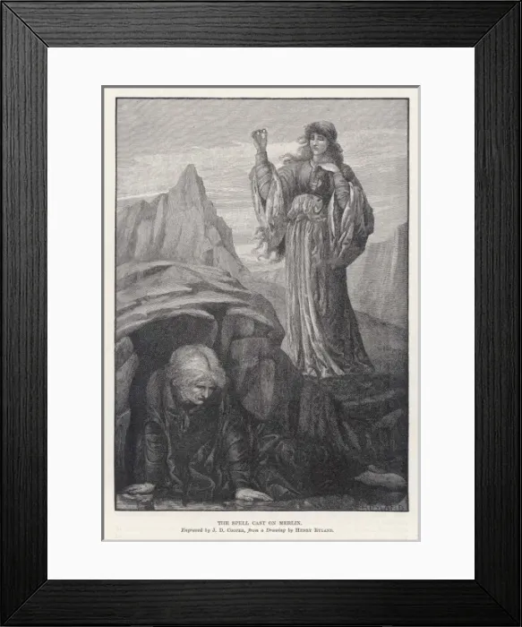Framed Print : Merlin / Spellbound / Ryland Framed Print : Merlin / Spellbound / Ryland
