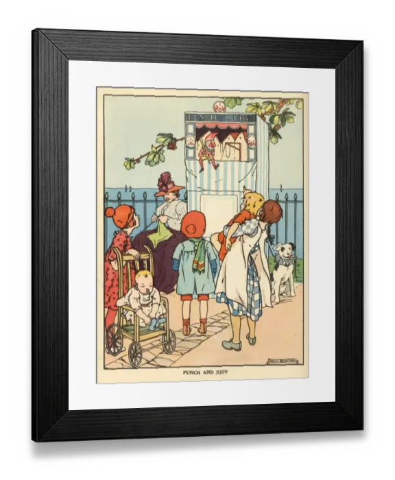 Framed Print : Punch & Judy (Benatar) Framed Print : Punch & Judy (Benatar)