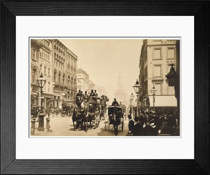 Framed Print : London  /  Strand  /  1890S