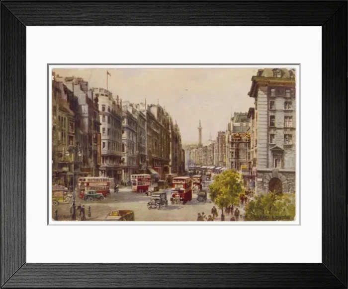 Framed Print : LONDON / STRAND / 1930 S Framed Print : LONDON / STRAND / 1930 S