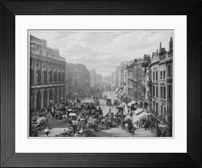 Framed Print : London / Strand / 1901 / Photo Framed Print : London / Strand / 1901 / Photo