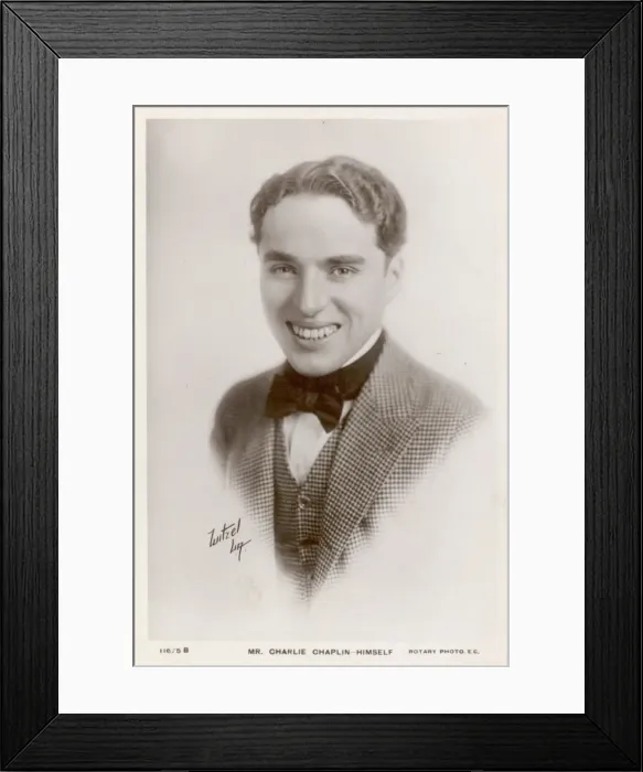 Framed Print : Charlie Chaplin / Himself Framed Print : Charlie Chaplin / Himself