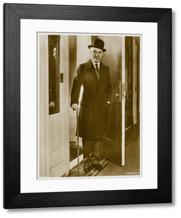 Framed Print : Charlie Chaplin / Doorway Framed Print : Charlie Chaplin / Doorway