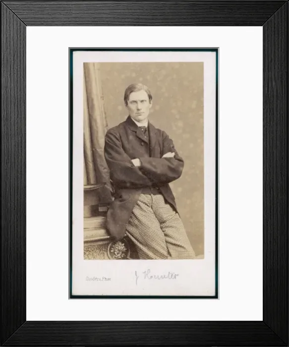 Framed Print : Male Type / Hunter / Photo Framed Print : Male Type / Hunter / Photo