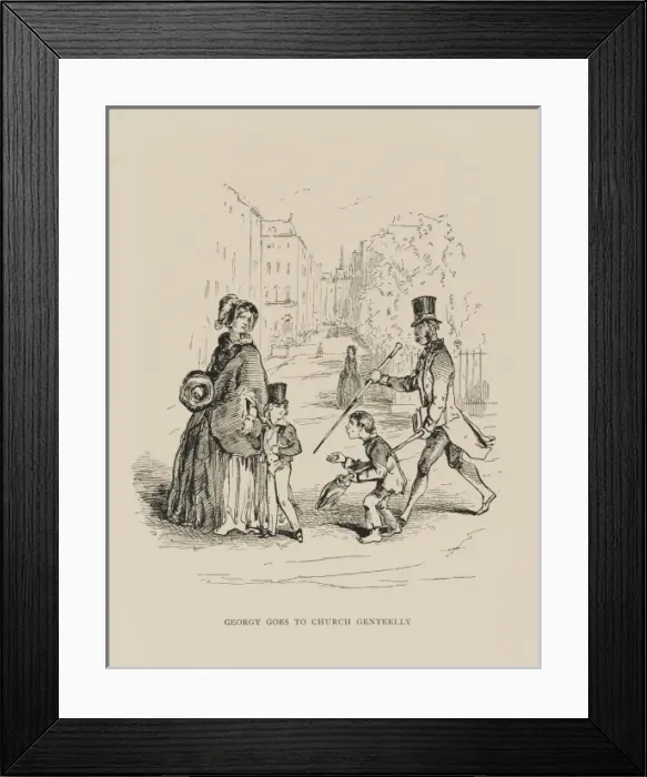 Framed Print : Vanity Fair / Georgychurch Framed Print : Vanity Fair / Georgychurch
