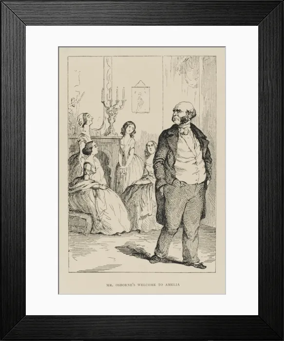 Framed Print : Vanity Fair / Mr Osborne Framed Print : Vanity Fair / Mr Osborne