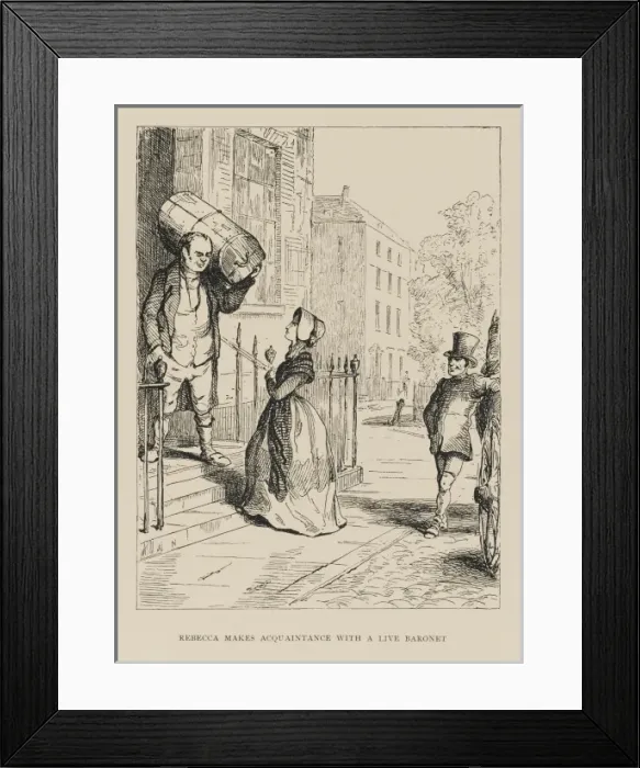 Framed Print : Vanity Fair / Live Baronet Framed Print : Vanity Fair / Live Baronet