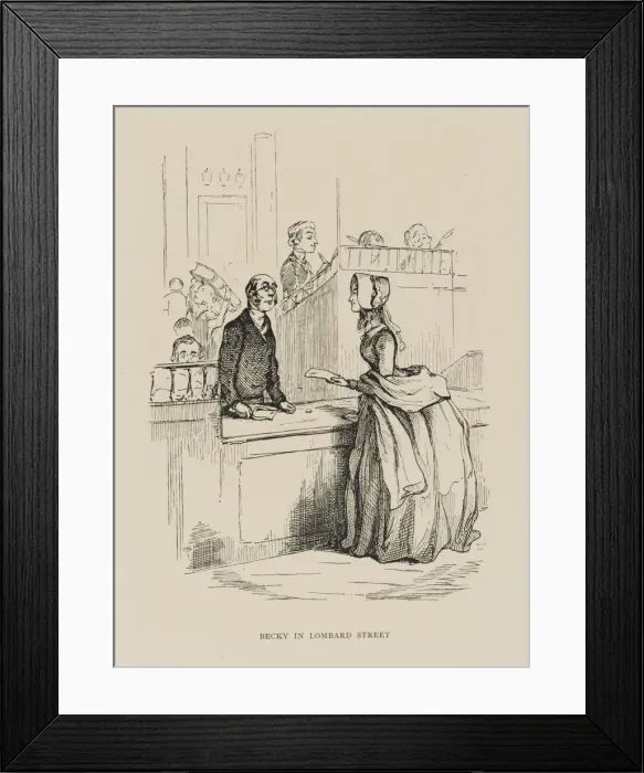 Framed Print : Vanity Fair / Becky Framed Print : Vanity Fair / Becky
