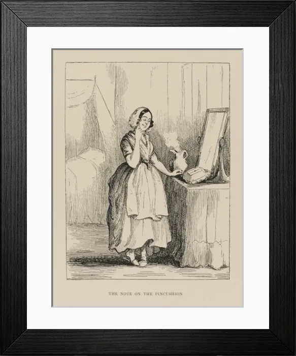 Framed Print : Vanity Fair / Pincushion Framed Print : Vanity Fair / Pincushion