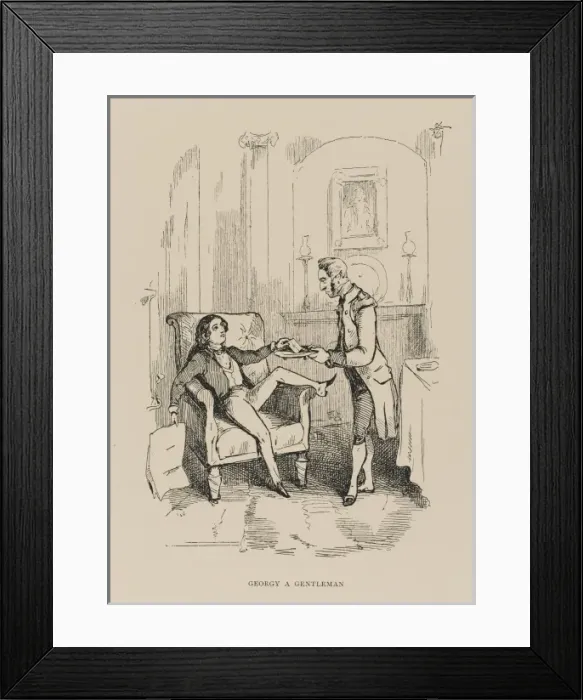 Framed Print : Vanity Fair / Georgy Framed Print : Vanity Fair / Georgy