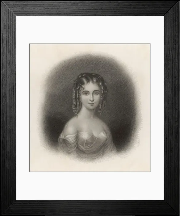 Framed Print : Countess Guiccioli / Dean Framed Print : Countess Guiccioli / Dean