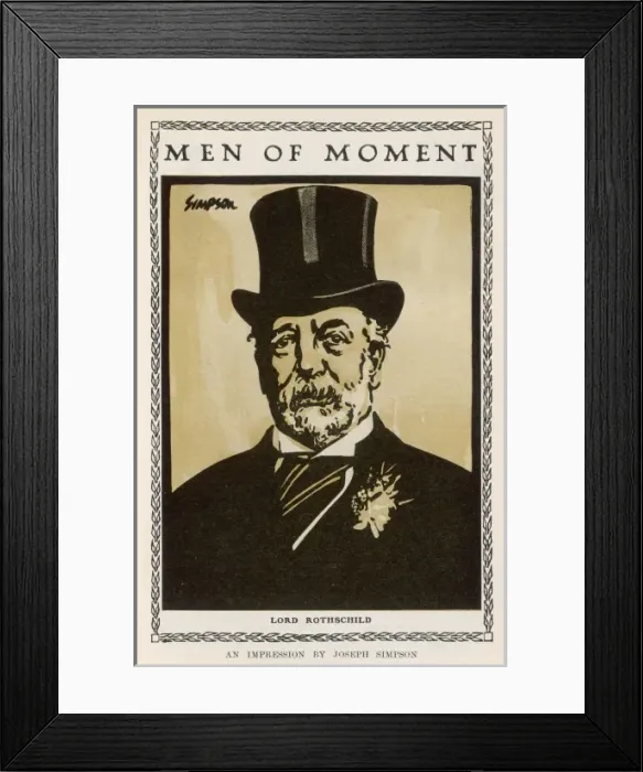 Framed Print : Nathan Meyer Rothschild Framed Print : Nathan Meyer Rothschild