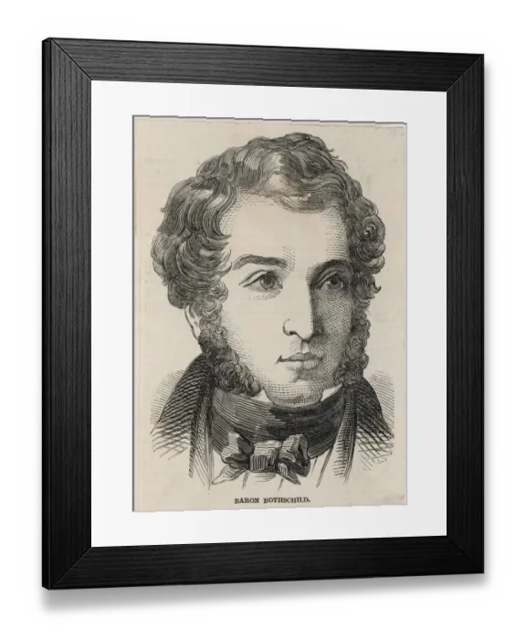Framed Print : Lionel Nathan Rothschild Framed Print : Lionel Nathan Rothschild