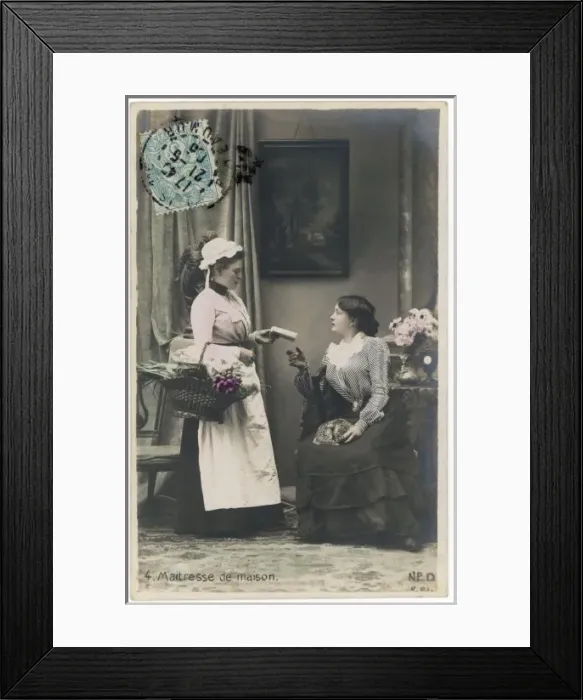Framed Print : Instructing the Cook Framed Print : Instructing the Cook
