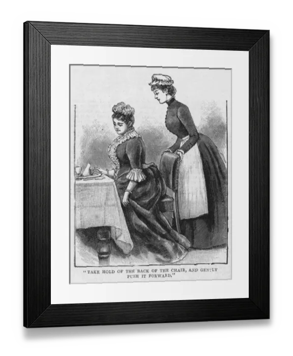 Framed Print : Helping Mistress Framed Print : Helping Mistress