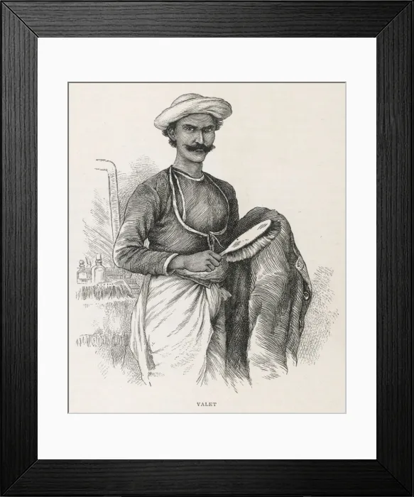 Framed Print : Indian Bearer Framed Print : Indian Bearer