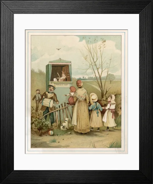 Framed Print : Punch in Countryside Framed Print : Punch in Countryside