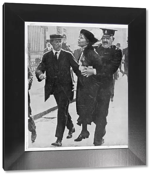 Arrest  /  Mrs Pankhurst