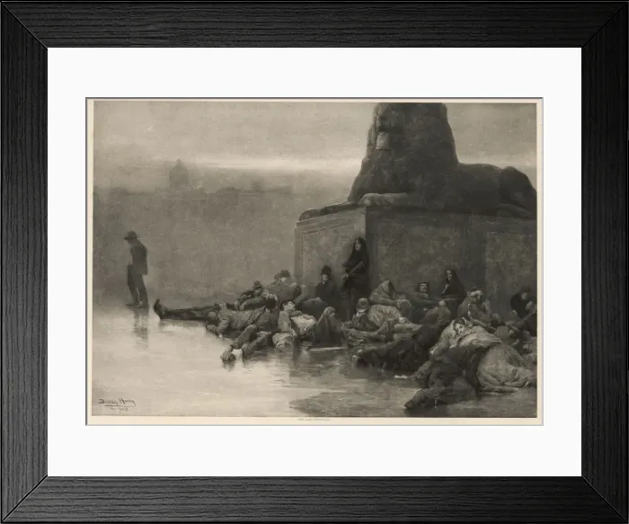 Framed Print : Homelessness Framed Print : Homelessness