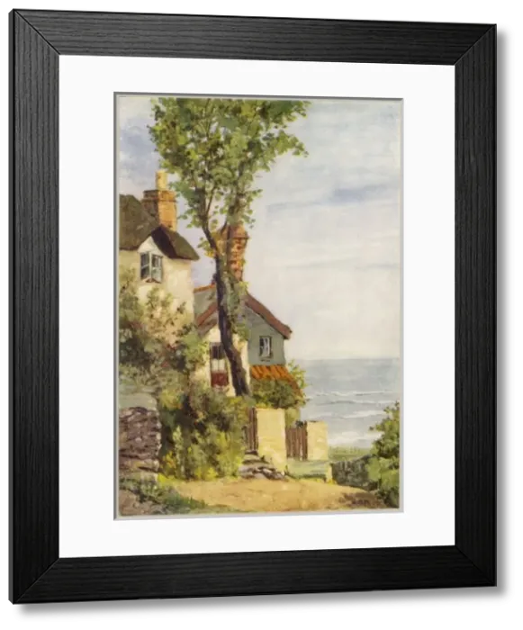 Framed Print : Shelley / Lynmouth Cottage Framed Print : Shelley / Lynmouth Cottage