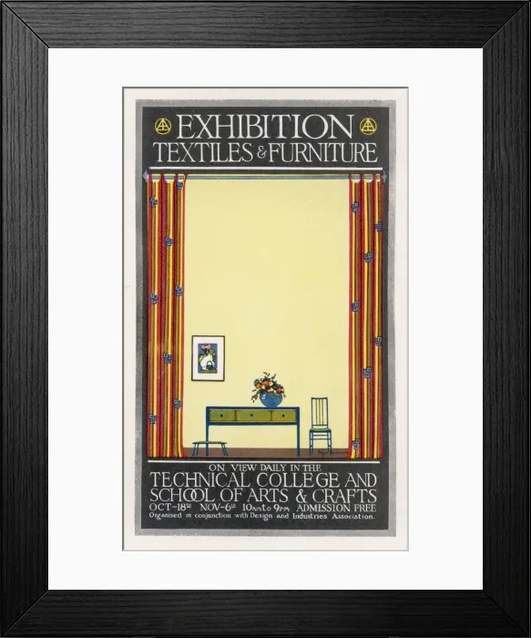 Framed Print : Furniture Exhibition Framed Print : Furniture Exhibition