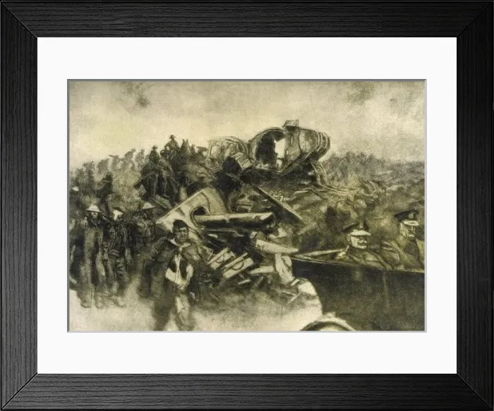 Framed Print : Ww1 / 1918 / Allies Retreat Framed Print : Ww1 / 1918 / Allies Retreat