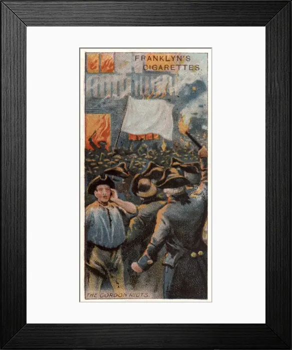 Framed Print : Gordon Riots (Colour) Framed Print : Gordon Riots (Colour)