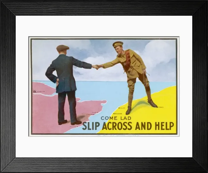 Framed Print : Ww1 / 1915 / Recruit Poster Framed Print : Ww1 / 1915 / Recruit Poster