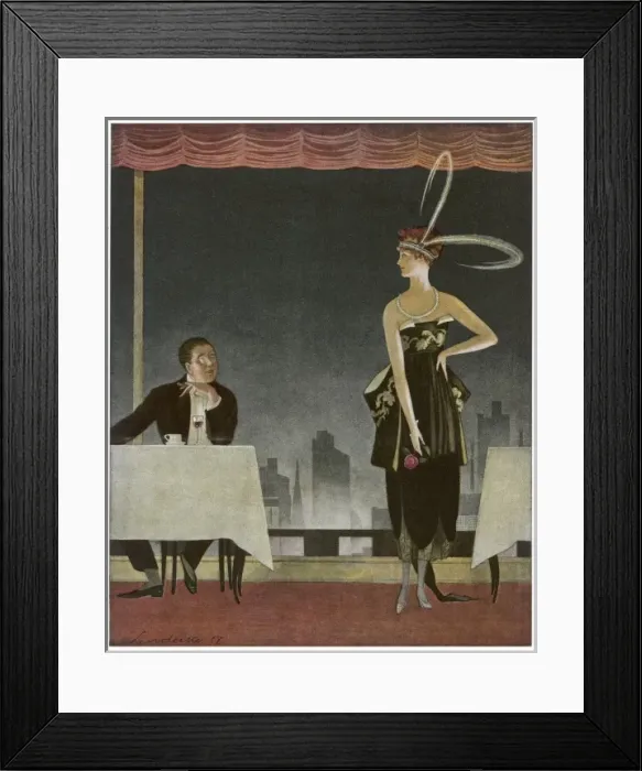 Framed Print : Fifth Avenue Couple Framed Print : Fifth Avenue Couple