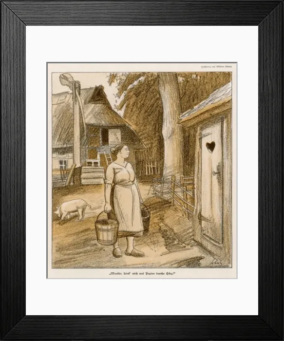 Framed Print : Outdoor Privy Framed Print : Outdoor Privy
