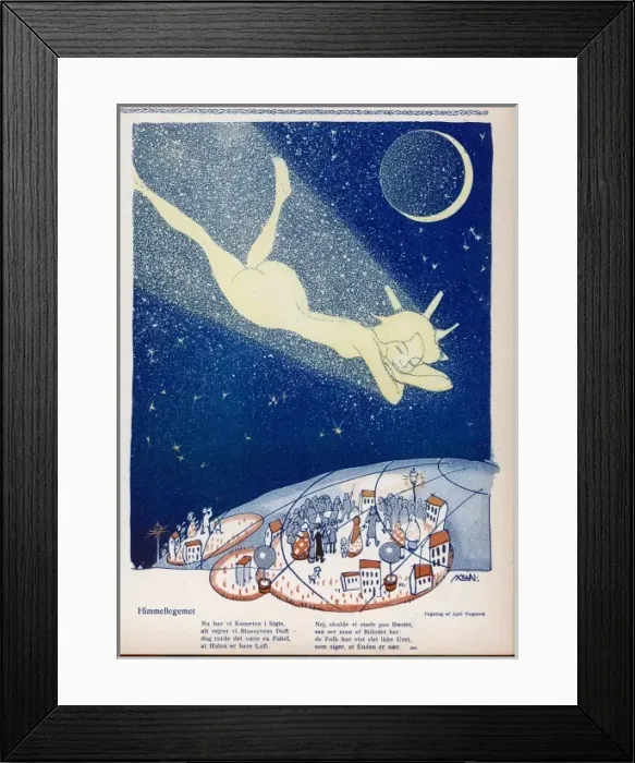 Framed Print : Halleys Comet Framed Print : Halleys Comet