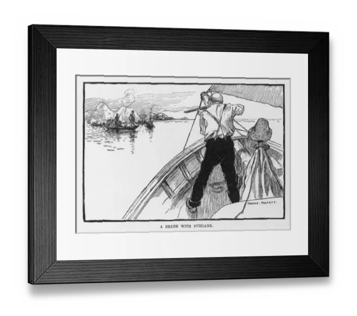 Framed Print : SPRAY AND PIRATES Framed Print : SPRAY AND PIRATES