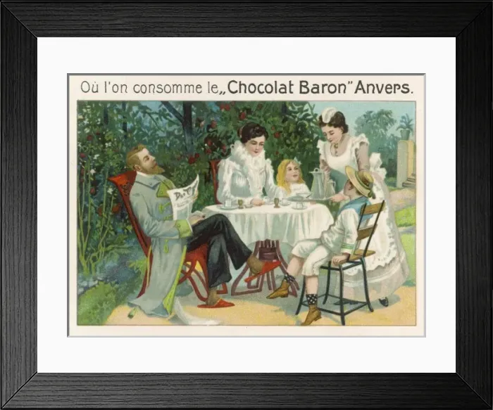 Framed Print : Afternoon Chocolate Framed Print : Afternoon Chocolate