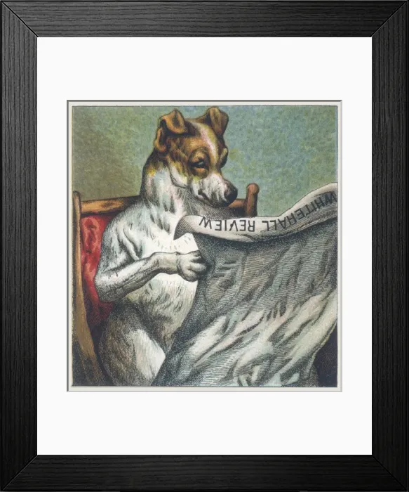 Framed Print : Mother Hubbard / Reading Framed Print : Mother Hubbard / Reading