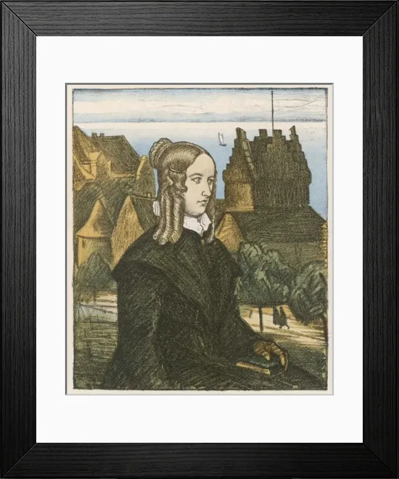 Framed Print : A Von Droste-Hulshoff Framed Print : A Von Droste-Hulshoff