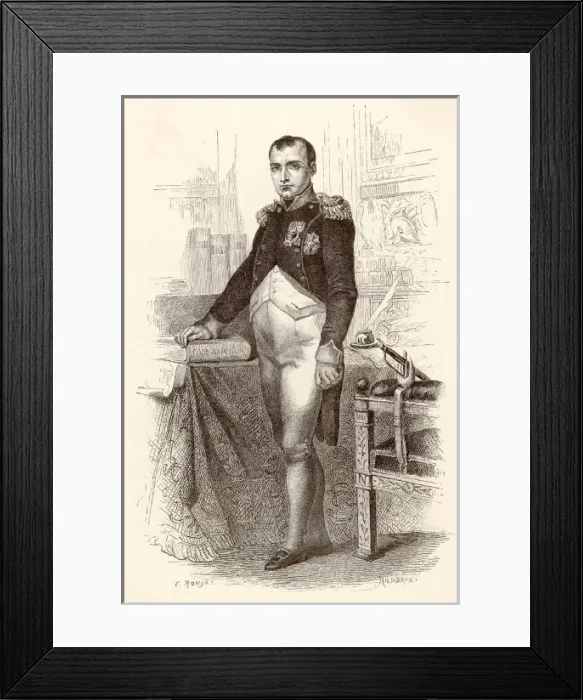 Framed Print : Napoleon (Roujat 1804) Framed Print : Napoleon (Roujat 1804)