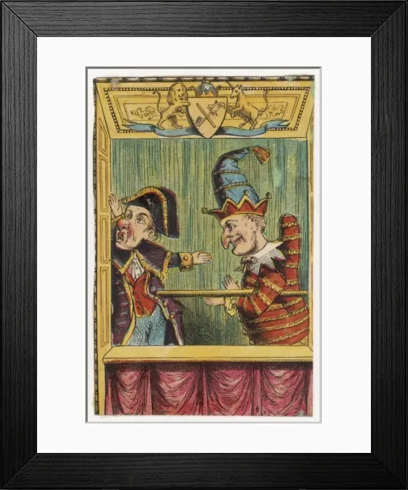 Framed Print : Punch and the Doctor Framed Print : Punch and the Doctor