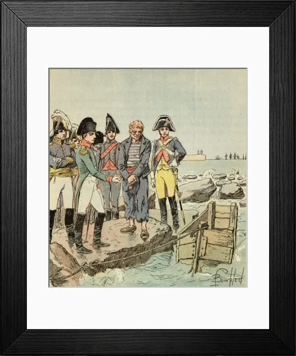 Framed Print : With English Sailor Framed Print : With English Sailor