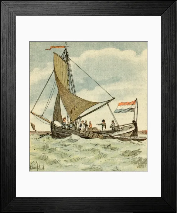 Framed Print : The Dutch Pilot Framed Print : The Dutch Pilot