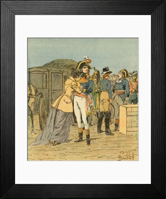 Framed Print : Napoleon the Comforter Framed Print : Napoleon the Comforter
