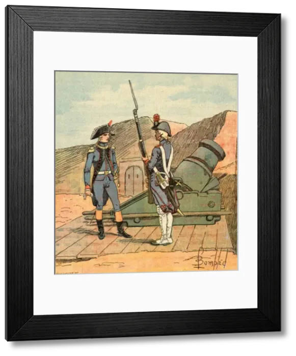 Framed Print : Napoleon Enlists, 1787 Framed Print : Napoleon Enlists, 1787