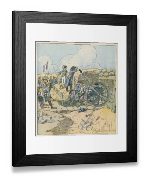 Framed Print : Napoleon at Toulon Framed Print : Napoleon at Toulon
