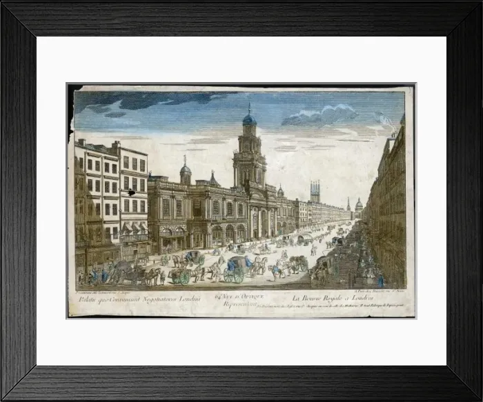 Framed Print : London / Royal Exchange Framed Print : London / Royal Exchange