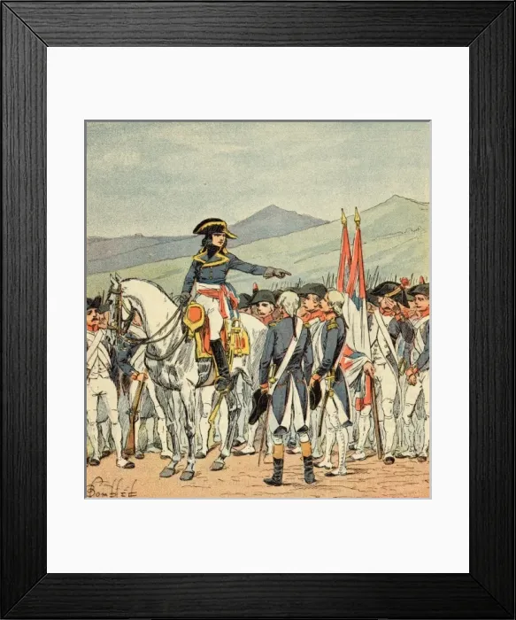 Framed Print : Napoleon at Rivoli Framed Print : Napoleon at Rivoli