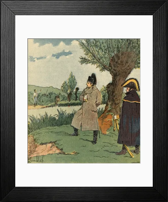 Framed Print : Napoleon in Danger Framed Print : Napoleon in Danger