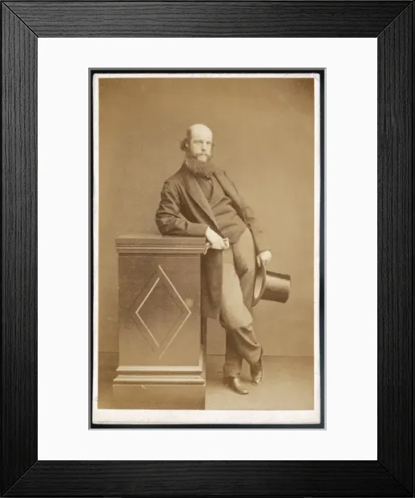 Framed Print : L Oliphant / Watkins Cdv Framed Print : L Oliphant / Watkins Cdv